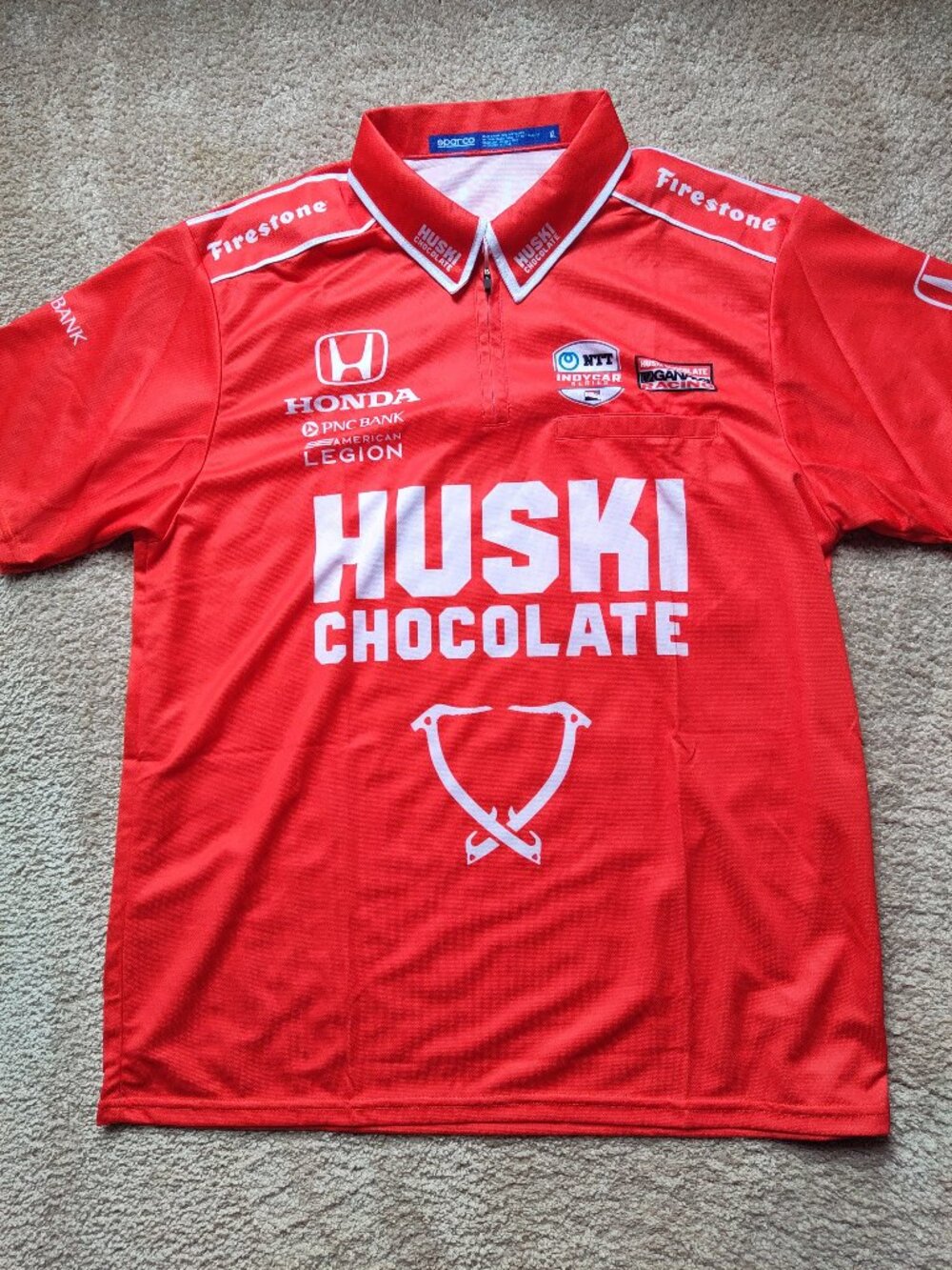 Marcus Ericsson: Official Sparco IndyCar Polo Shirt (Rare)